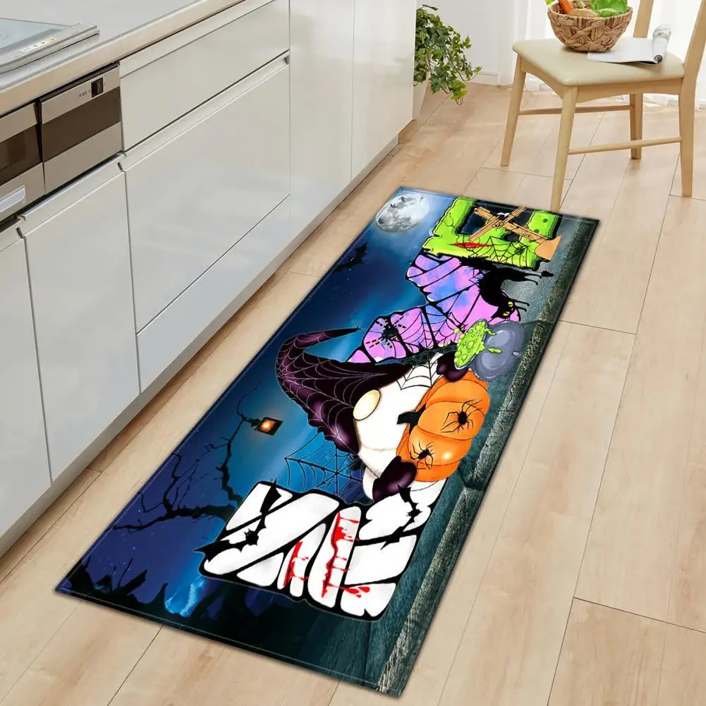 Practical Door Mat Quick-Drying Floor Rug Anti-Slipping Wear-Resistant Carpet