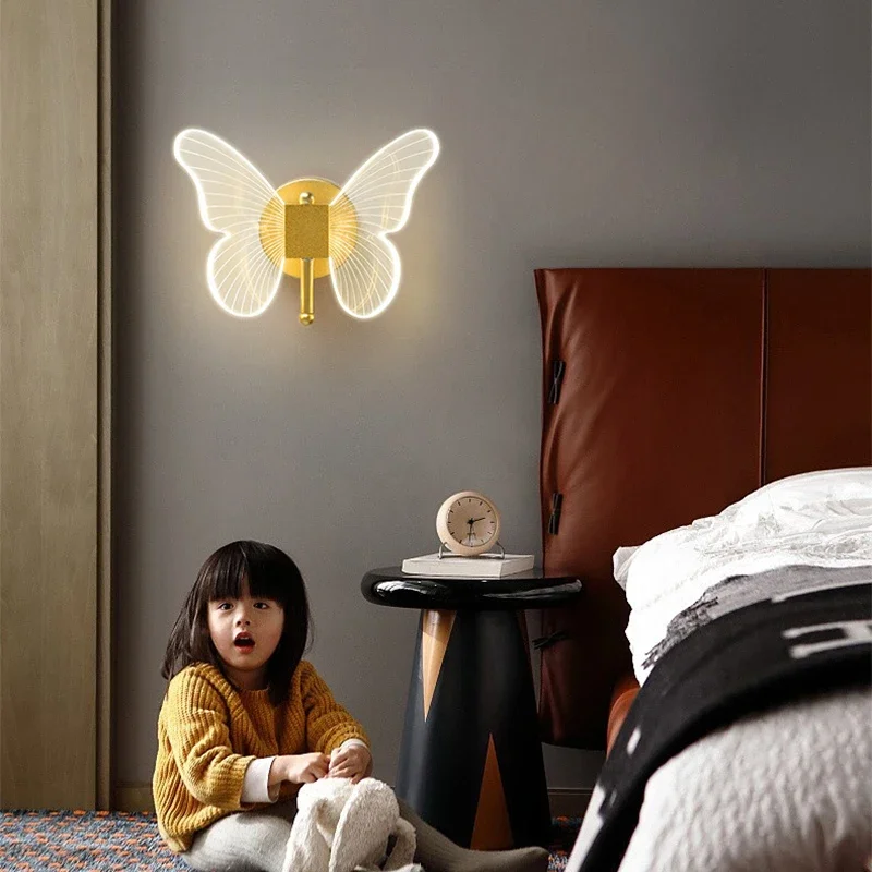 Modern LED Wall Light For Bedside Living Room Bedroom Lighting Fixture Luster