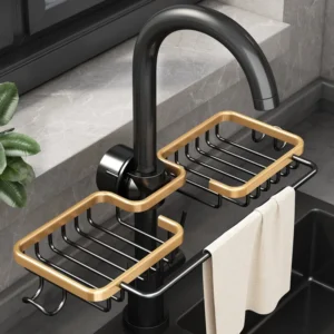 Sink Drain Rack Sponge Storage Faucet Holder