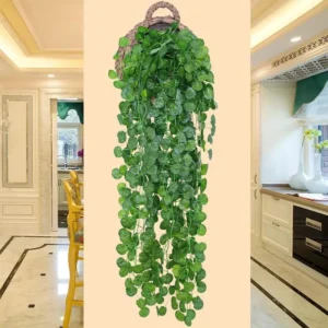 Simulation Creeper Wall Hanging Indoor Green Plant Wall Decoration Artificial Plants Vines Wall Hanging Fake Flower Rattan Plant
