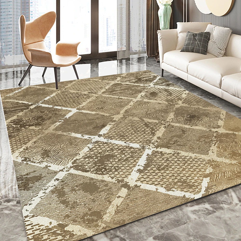 Geometric Printed Carpet Living Room Large Area Rug Carpet